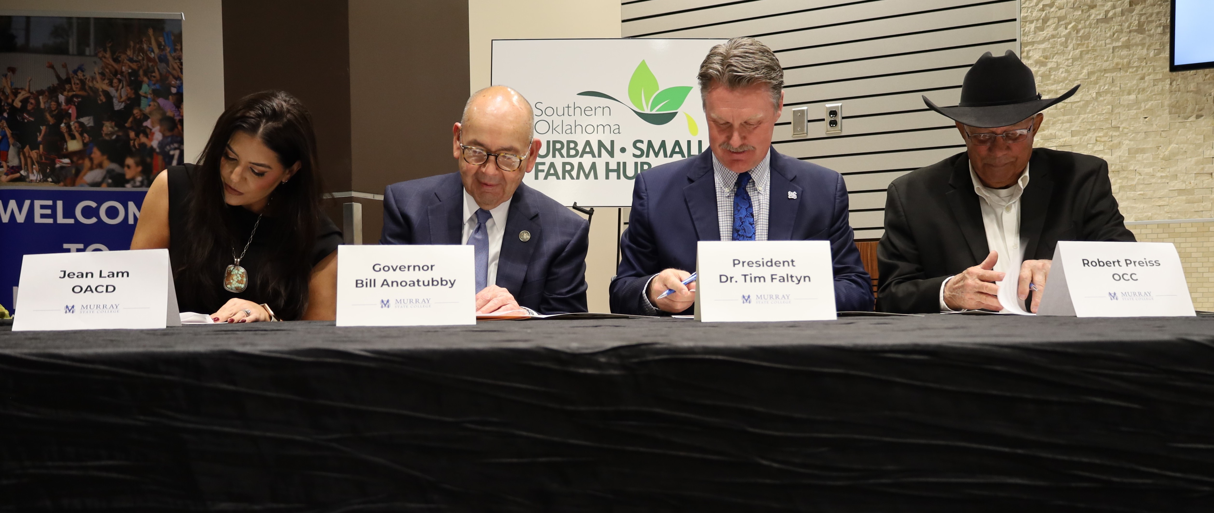 Urban & Small Farm Hub Signing