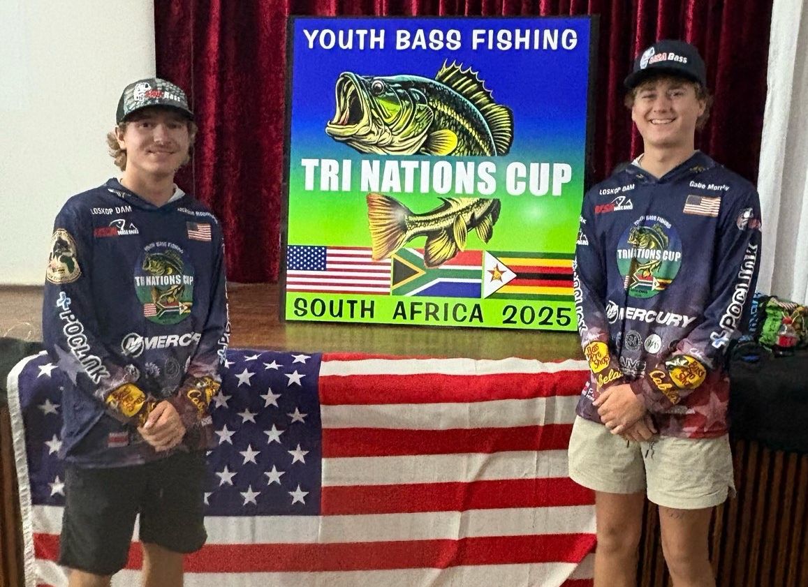 bass fishing students