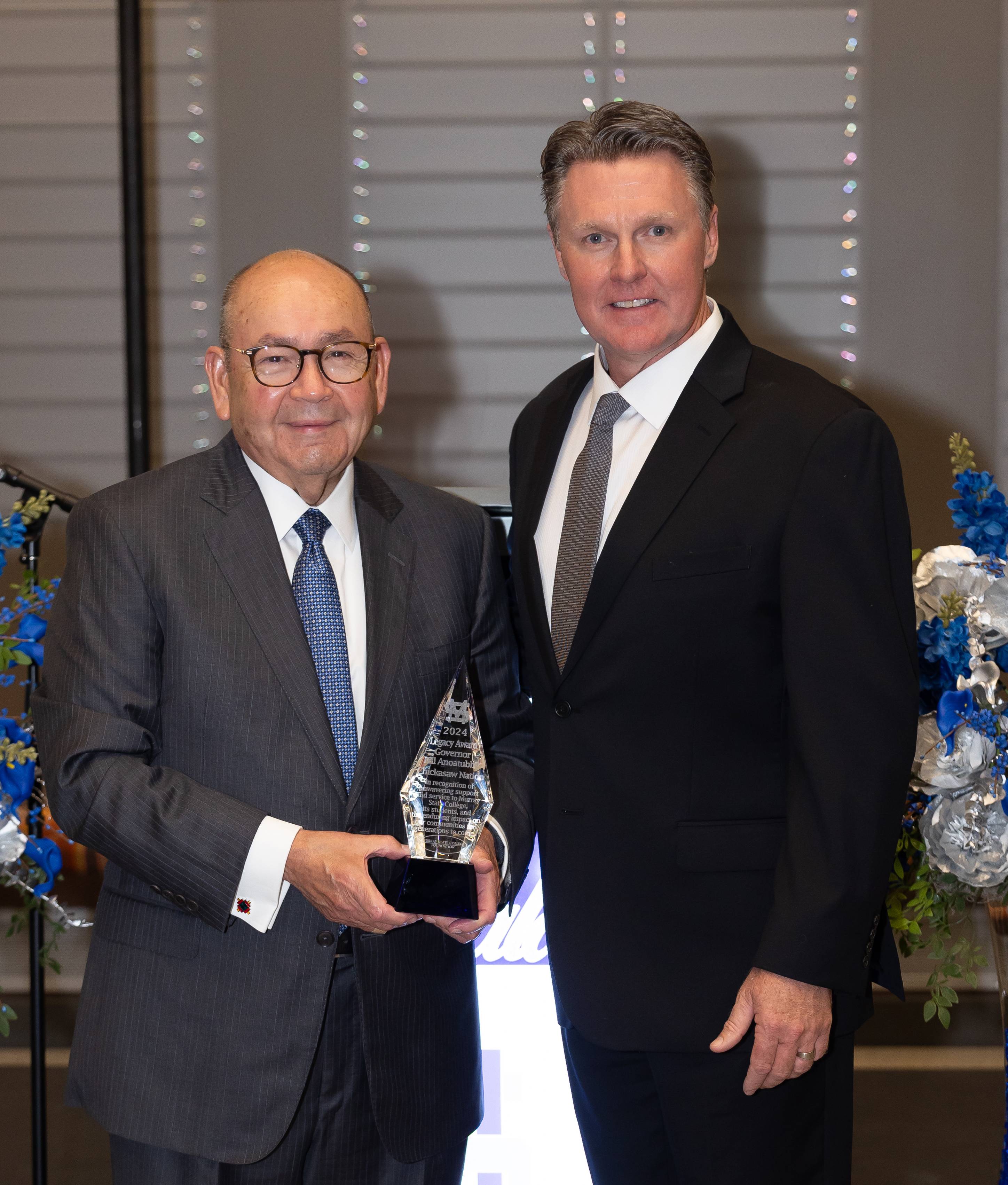 Gov Anoatubby Receives Inaugural Legacy Award