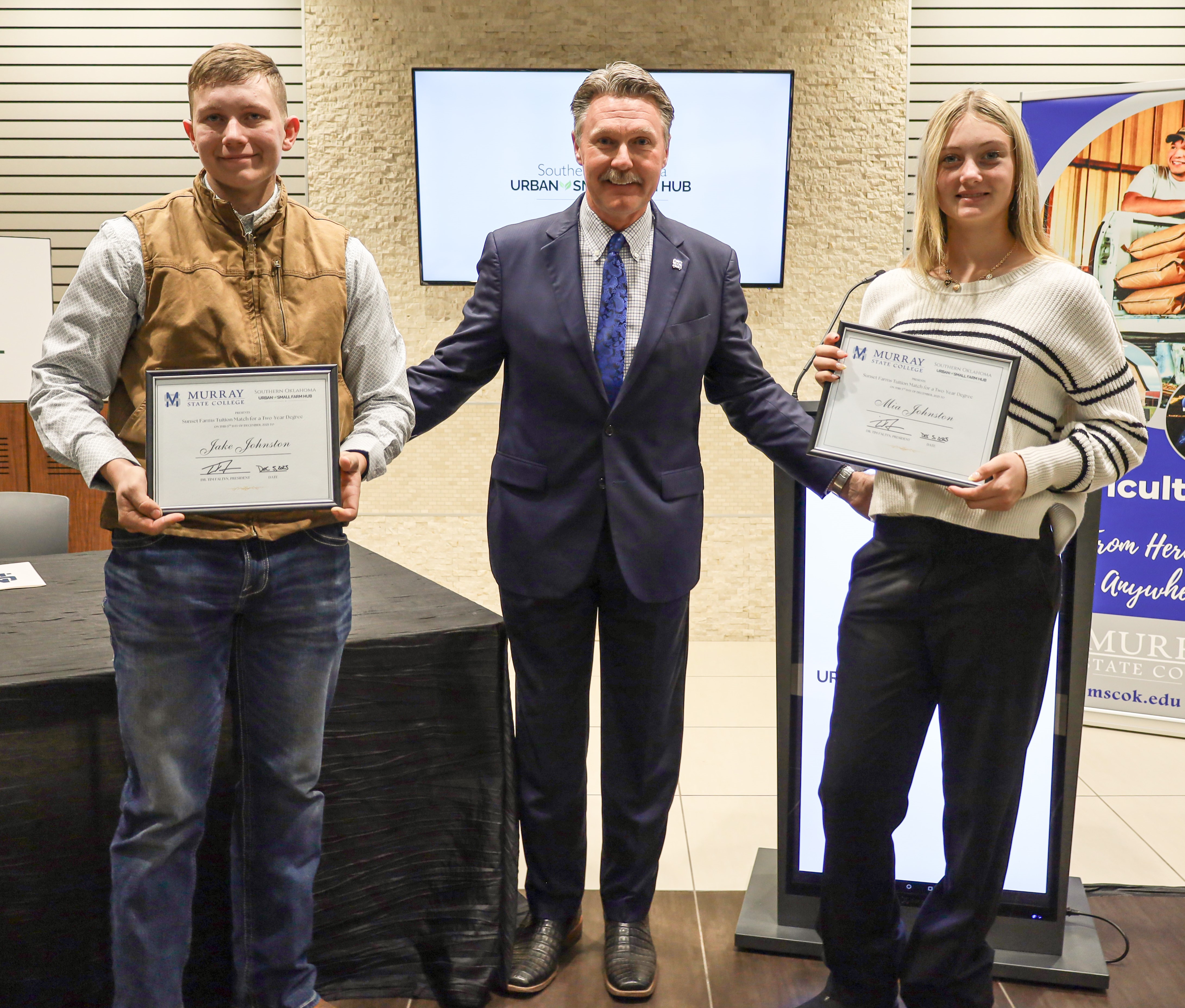 Jake and Mia Johnston